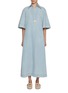 Main View - Click To Enlarge - ZIMMERMANN - Acacia Denim Midi Dress