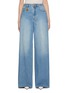 Main View - Click To Enlarge - ZIMMERMANN - Crush Heart Charm Light Wash Jeans