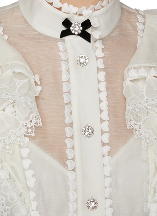  - ZIMMERMANN - Crush Heart Embellished Blouse