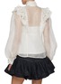 Back View - Click To Enlarge - ZIMMERMANN - Crush Heart Embellished Blouse