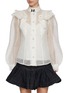 Main View - Click To Enlarge - ZIMMERMANN - Crush Heart Embellished Blouse