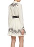 Back View - Click To Enlarge - ZIMMERMANN - Shirt Linen Mini Dress