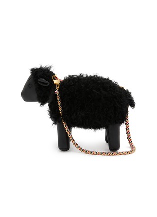 Main View - Click To Enlarge - THOM BROWNE - Small Sheep Leather Shoulder Bag