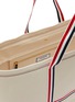 Detail View - Click To Enlarge - THOM BROWNE - Medium Tool Cotton Canvas Tote Bag