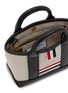 Detail View - Click To Enlarge - THOM BROWNE - Micro Tool Cotton Canvas Tote Bag