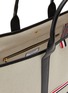 Detail View - Click To Enlarge - THOM BROWNE - Medium Tool Cotton Canvas Tote Bag