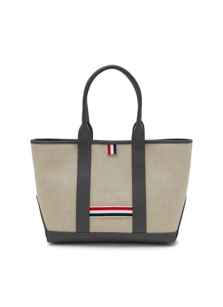 Main View - Click To Enlarge - THOM BROWNE - Small Tool Cotton Canvas Tote Bag