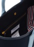 Detail View - Click To Enlarge - THOM BROWNE - Small Tool Interlock Canvas Tote Bag