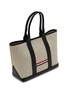 Detail View - Click To Enlarge - THOM BROWNE - Small Tool Cotton Canvas Tote Bag