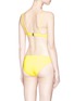 Back View - Click To Enlarge - ARAKS - 'Elias' asymmetric strap bikini top