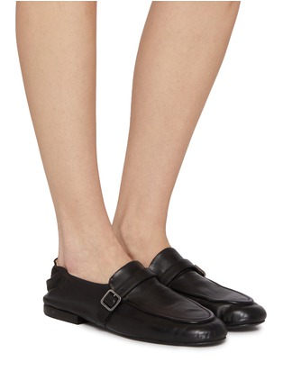 Figure View - Click To Enlarge - MARSÈLL - Mandolo Leather Loafers