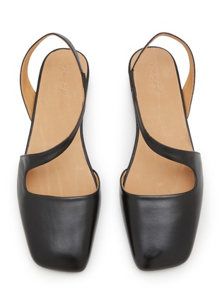 Detail View - Click To Enlarge - MARSÈLL - Quadrangolo Leather Flats