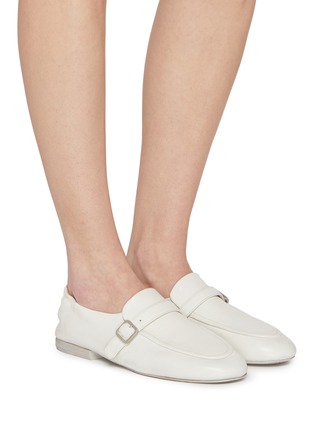 Figure View - Click To Enlarge - MARSÈLL - Mandolo Leather Loafers