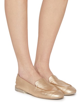 Figure View - Click To Enlarge - MARSÈLL - Mandolo Leather Loafers