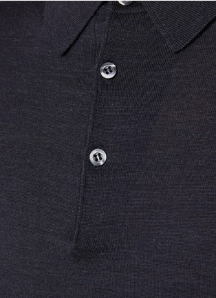  - JOHN SMEDLEY - Knoll Extra Fine Merino Wool Polo Shirt