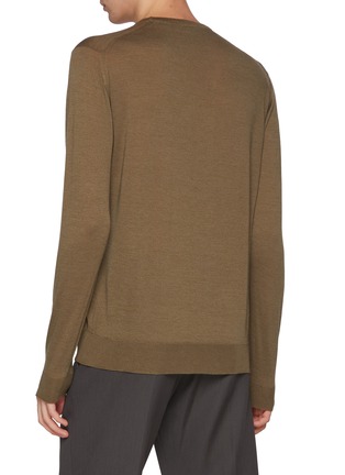 Back View - Click To Enlarge - JOHN SMEDLEY - Darley Cotton T-Shirt