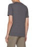 Back View - Click To Enlarge - JOHN SMEDLEY - Lorca Sea Island Cotton T-Shirt