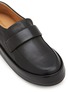 Detail View - Click To Enlarge - MARSÈLL - Cassapelle Leather Loafers