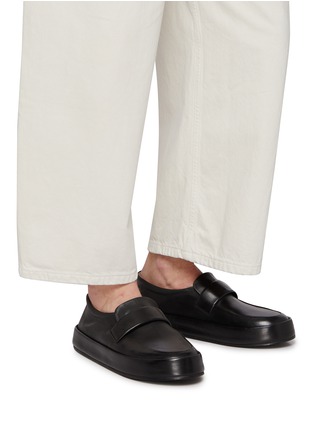 Figure View - Click To Enlarge - MARSÈLL - Cassapelle Leather Loafers