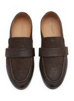 【関税込み】Marsell ブラック Steccoblocco ローファー Men's Black Leather Loafers Steccoblocco - Marsèll