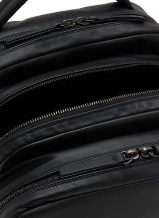 Detail View - Click To Enlarge - MARSÈLL - Triparto Leather Backpack