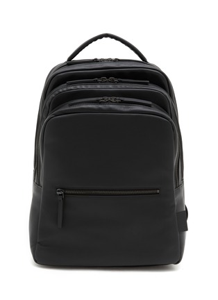 Main View - Click To Enlarge - MARSÈLL - Triparto Leather Backpack