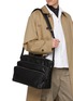 Front View - Click To Enlarge - MARSÈLL - Tripartella Leather Shoulder Bag