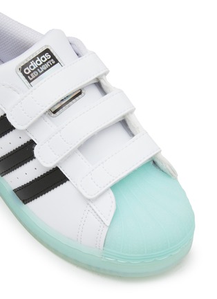 Detail View - Click To Enlarge - ADIDAS - Superstar Led Lights Kids Sneakers