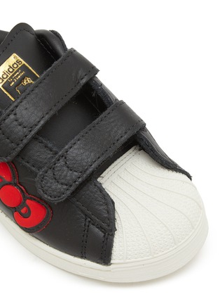 Detail View - Click To Enlarge - ADIDAS - X Hello Kitty Superstar CF I Velcro Toddlers' Sneakers