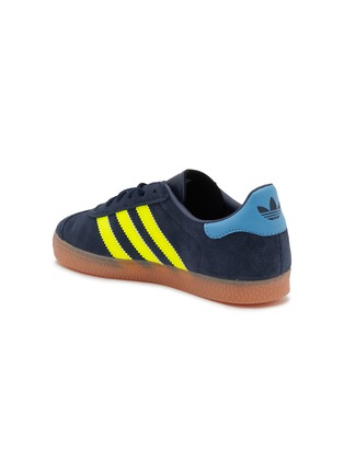 Detail View - Click To Enlarge - ADIDAS - Gazelle Leather Kids Sneakers