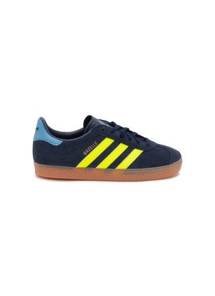 Main View - Click To Enlarge - ADIDAS - Gazelle Leather Kids Sneakers