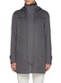 Main View - Click To Enlarge - HERNO - Hooded Wool Cashmere Coat