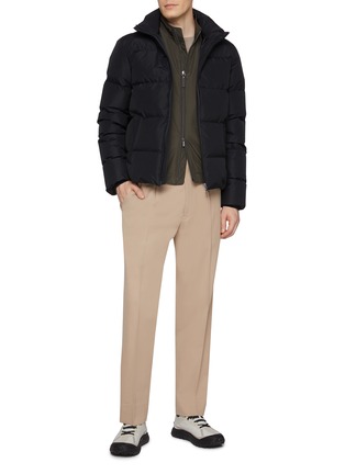 Figure View - Click To Enlarge - HERNO - Laminar Hooded Puffer Jacket