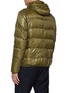 Back View - Click To Enlarge - HERNO - Zip Up Laminar Hooded Polymaid Puffer Jacket