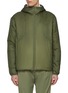 Main View - Click To Enlarge - HERNO - Zip Up Ultralight Hooded Proof Nylon Jacket