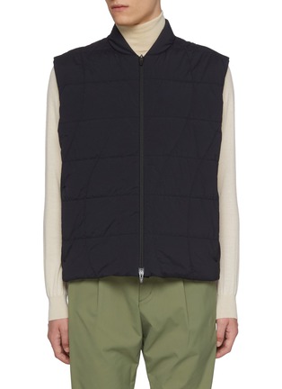 Main View - Click To Enlarge - HERNO - Zip Up Laminar Padded Polymaid Vest