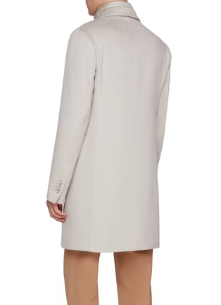 Back View - Click To Enlarge - HERNO - Notch Lapel Detachable Bib Coat