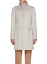 Main View - Click To Enlarge - HERNO - Notch Lapel Detachable Bib Coat