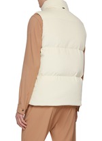 HERNO | Stand Collar Cotton Cashmere Blend Corduroy Vest