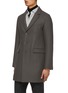 Detail View - Click To Enlarge - HERNO - Detachable Bib Single Breasted Coat