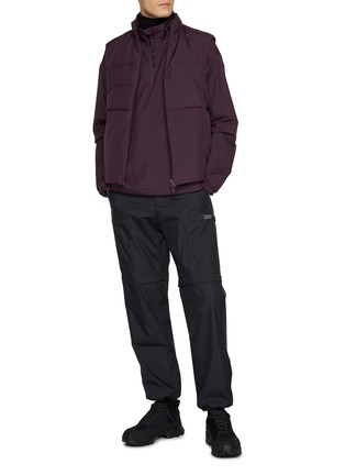 Figure View - Click To Enlarge - HERNO - Laminar Stand Collar Anorak