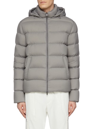 Main View - Click To Enlarge - HERNO - Hooded Puffer Jacket