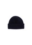 Figure View - Click To Enlarge - MONCLER - Logo Patch Wool Cashmere Beanie