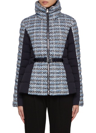 Main View - Click To Enlarge - MACKAGE - Evita-TW Hybrid Stand Collar Down Jacket