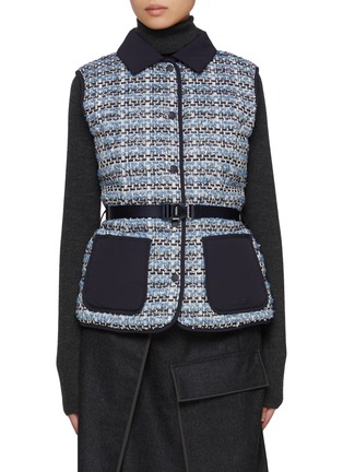 Main View - Click To Enlarge - MACKAGE - Francine-TW Hybrid Down Vest