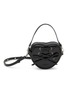 Main View - Click To Enlarge - FINDKAPOOR - Ribbon Tie Heart Leather Bag