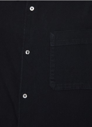  - FRAME - Relaxed Patch Pocket Denim Shirt