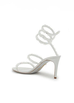  - RENÉ CAOVILLA - Cinderella 80 Crystal Embellished Satin Sandals