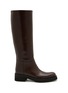 Main View - Click To Enlarge - ALBERTO FASCIANI - Isabel Leather Tall Riding Boots