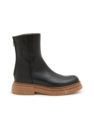 ALBERTO FASCIANI | Isabel Leather Ankle Boots